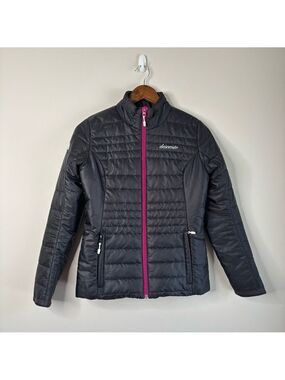 Descente Black Thinsulate Puffer Jacket Small